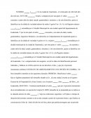 Contrato de opción Guatemala