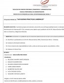 TITULO DEL PROYECTO: “LAS BUENAS PRACTICAS LABORALES”