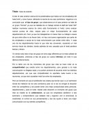 Título: Caso de estudio