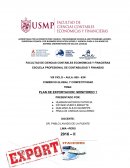 PLAN DE EXPORTACION A EE.UU