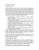 EL SUJETO Y EL PODER.