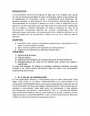 La Comunicación dentro de la empresa es algo que no es tangible