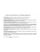 EL DERECHO PROCESAL ADMINISTRATIVO Y EL PROCEDIMIENTO ADMINISTRATIVO.