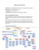 Politica de compensaciones.