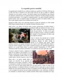 La segunda guerra mundial que sucedió de 1939 hasta 1945