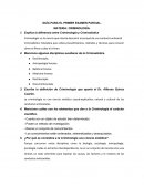 GUÍA PARA EL PRIMER EXAMEN PARCIAL. MATERIA: CRIMINOLOGÍA.