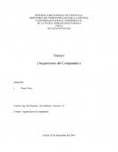 Arquitectura del computador.