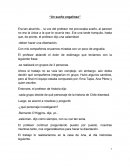 Un sueño engañoso.