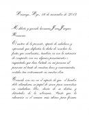 CARTA A ROSSEAU