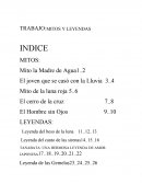 TRABAJO:MITOS Y LEYENDAS