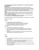 Actividad de Contextualización e Identificación de Conocimientos Necesarios