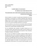 La piedra mágica y la comunicación