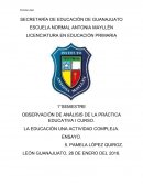 LA EDUCACIÓN UNA ACTIVIDAD COMPLEJA.