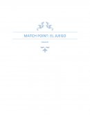 MATCH POINT: EL JUEGO.