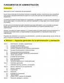 Tema: FUNDAMENTOS DE ADMINISTRACIÓN.
