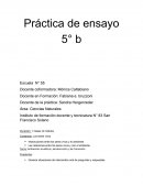 Secuencia de practicas del lenguaje.