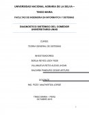 TEORIA GENERAL DE SISTEMAS - COMEDOR UNIVERSITARIO