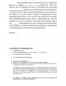 Formulario de un Control de Detencion..