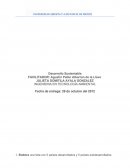 INGENIERIA EN TECNOLOGÍA AMBIENTAL / Desarrollo Sustentable.