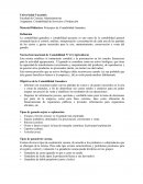 Principios de Contabilidad Ganadera.