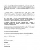 PREVISIÓN SELECTIVA CONTINUA DE PARTES DEL PLAN ESTRATÉGICO QUE PUEDEN REQUERIR ATENCIÓN