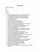 Preguntas administrativas.