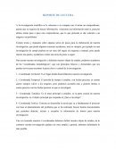 REPORTE DE LECTURA Coordenadas Metodológicas