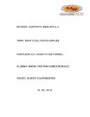 TEMA: ENSAYO DE JUICIOS ORALES