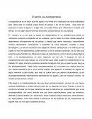 Camino a la autodepedencia.