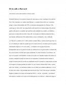 De la calle a Harvard (Una historia conmovedora basados en hechos reales)