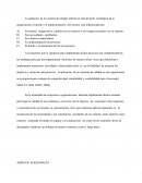 La adopción de un sistema de calidad.