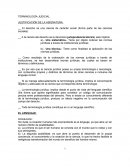 TERMINOLOGÍA JUDICIAL. JUSTIFICACIÓN DE LA ASIGNATURA.