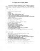 PAUTA DE ENTREVISTA PSICOLABORAL