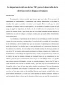 Importancia del uso de las TIC para el desarrollo de la destreza oral en lengua extranjera