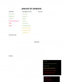 ANALISIS DE ADINIDAD