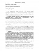 El malestar para la psicología