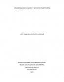 EQUIPOS DE COMUNICACIÓN Y SERVICIOS TELEFÓNICOS.