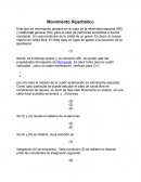Movimiento Hiperbólico.