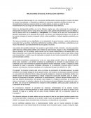 IMPLICACIONES ÉTICAS DE LA REVOLUCIÓN CIENTÍFICA.