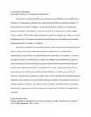 Conducta y capacidad de imaginar.