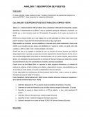 Recursos Humanos. ANÁLISIS Y DESCRIPCIÓN DE PUESTOS.