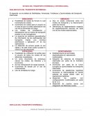 ESTUDIO DEL TRANSPORTE INTERNACIONAL.
