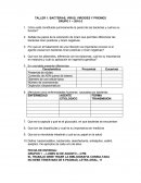TALLER 1. BACTERIAS, VIRUS, VIROIDES Y PRIONES