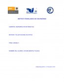 TRAIGGER Y PROCEDIMIENTOS.