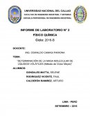 Determinacion de masa molecular - Metodo Victor Meyer