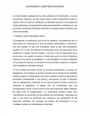 CIUDADANÍA E IDENTIDAD NACIONAL.