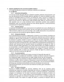 Aspectos significativos de la economía española moderna.