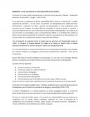 MEMORIAS Y LA ACTUALIDAD EN LA EDUCACION ESPECIAL EN MEXICO.