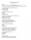 Prueba de lectura complementaria “Yo el gran fercho”