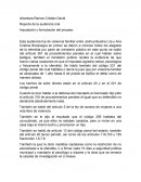 Reporte de la audiencia oral Imputación y formulación del proceso